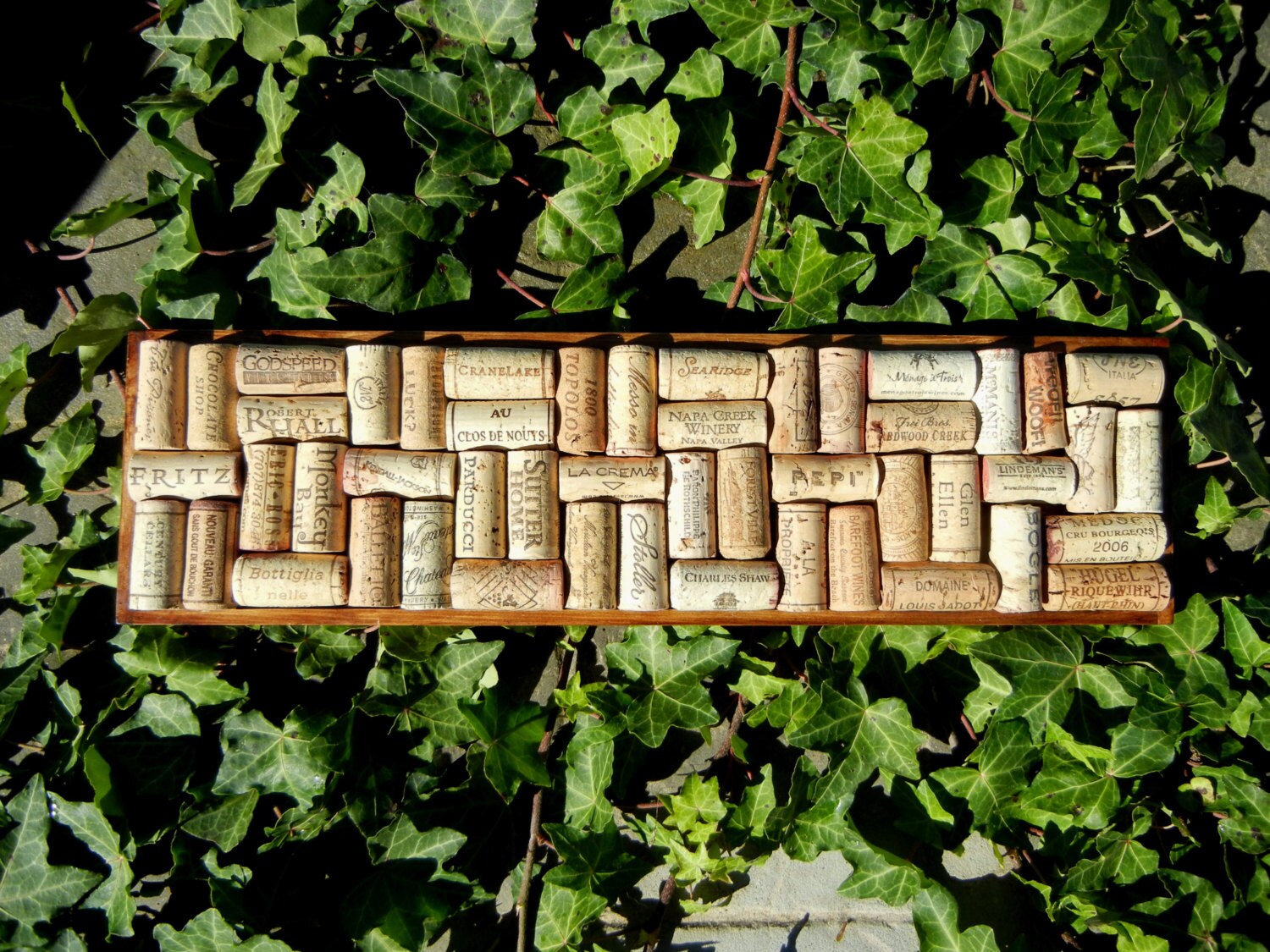 Long Wine Cork Trivet 18x5 Cork Board Trivet Tray Cork