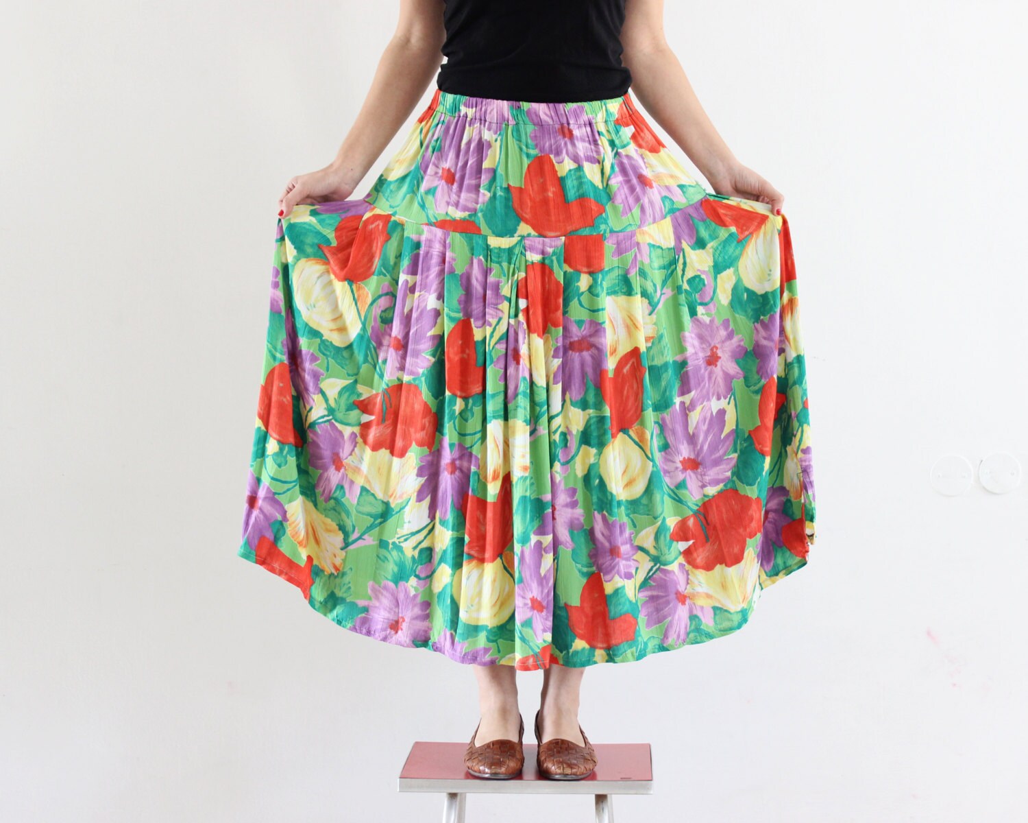 Floral Vintage Skirt