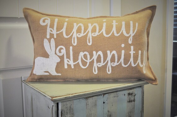 hippity hoppity pillow