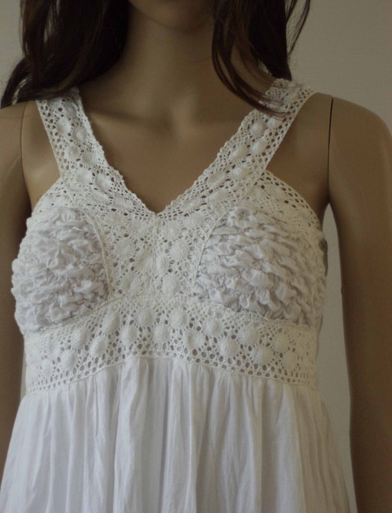 crochet dress plus pattern size Crochet Boho Summer Dress Gauze Indiancustomemade Beach Womens by