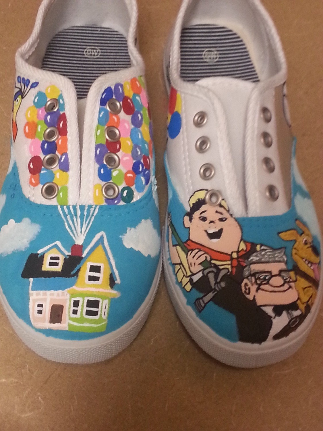 Disney Up inspired shoes