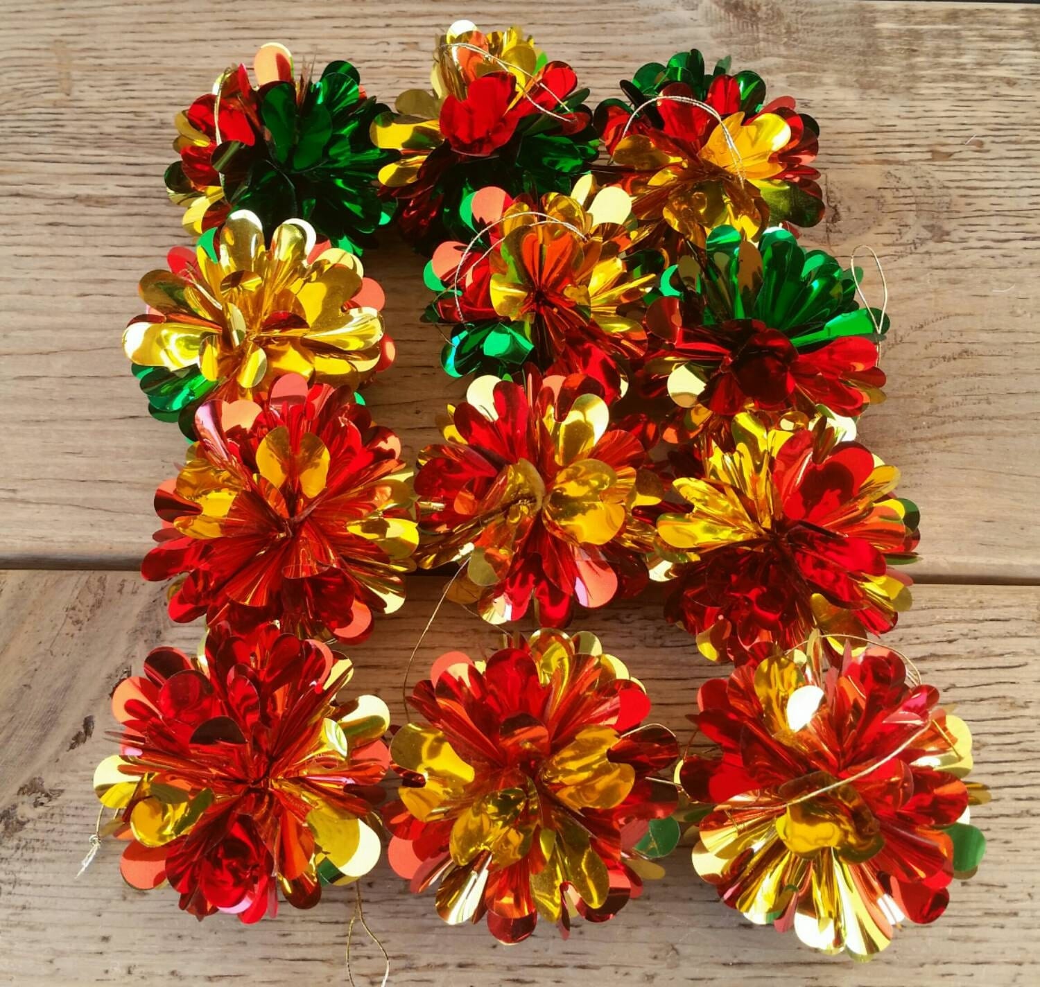 foil ornaments aluminum pom pom ornaments vintage christmas foil ornaments aluminum pom pom ornaments vintage christmas