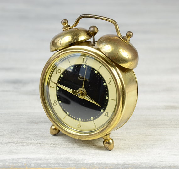 KAISER Vintage German Alarm ClockTwin bell mechanical old