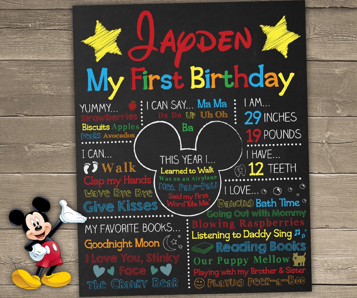 Mickey Mouse Birthday Printables Mickey Mouse Birthday