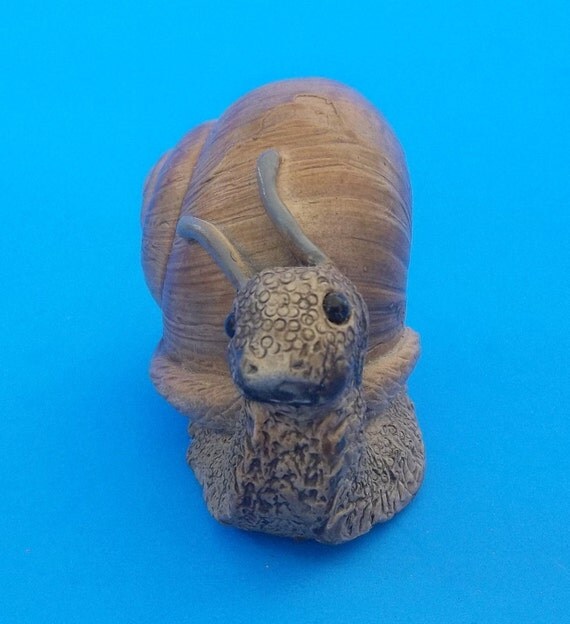 STONE CRITTERS Littles SNAIL Figure United by MADONNASCOLLECTIBLES