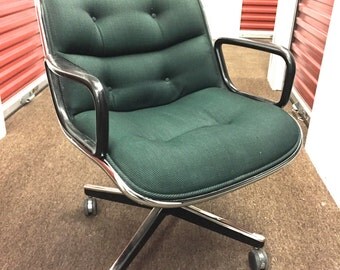 Items similar to Black Mid-Century Side Chair on Etsy