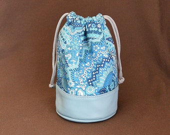 Camera lens case : LIBERTY Jennys Fan (Blue)