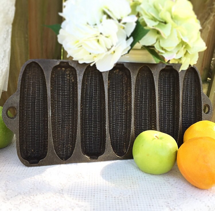 Cast Iron bread mold corn on the cob corn bread cookie