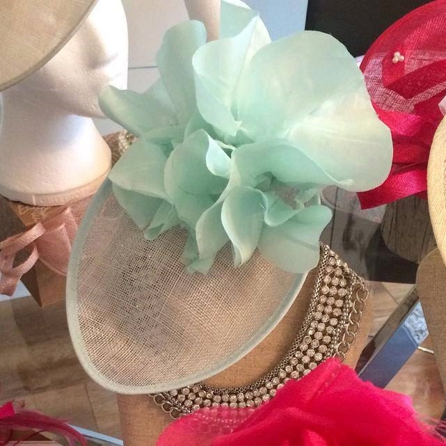 Mint Green Fascinator/ Hat