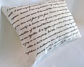Jane Eyre Pillow, Charlotte Bronte