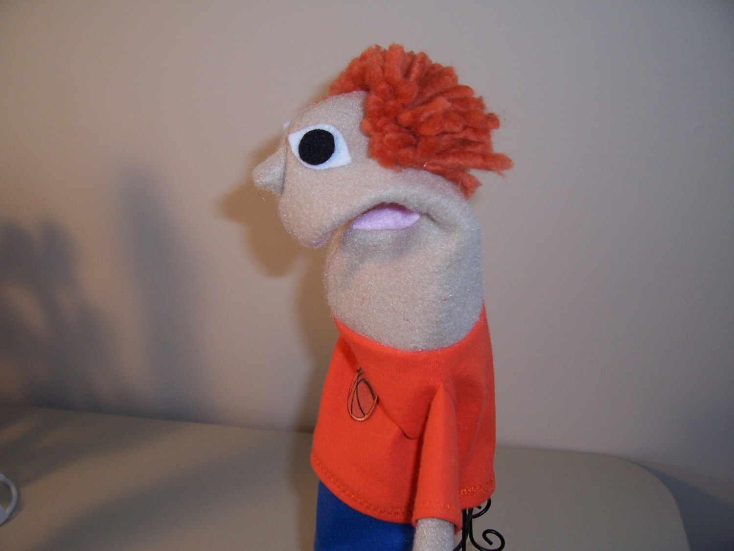 Boy basketball puppet for 15 dollars