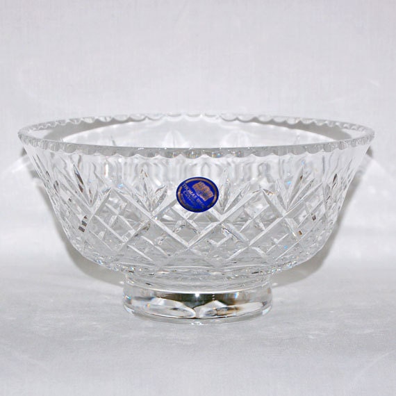 Thomas b Crystal Wellington Bowl Crystal Bowl Glass Bowl