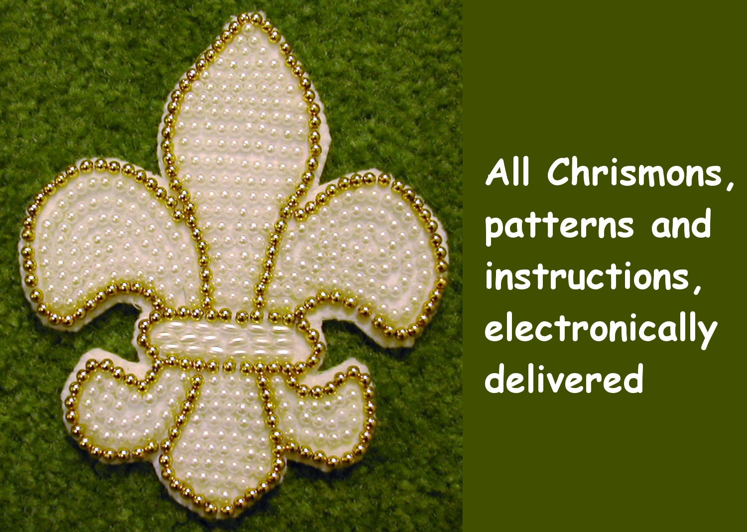 Chrismon patterns and instructions by HooksNeedlesAndGlass on Etsy