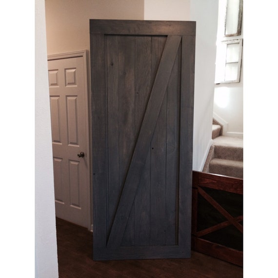 Custom Made Sliding Barn Door Z Design by RusticLuxeBoutique