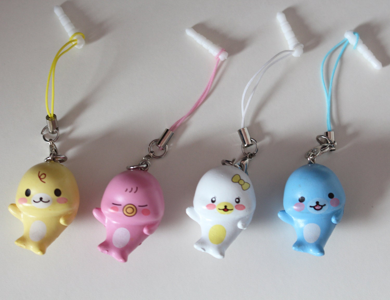 Baby Seal Mamegoma Phone Charm / Anti-Dust Plug Jack