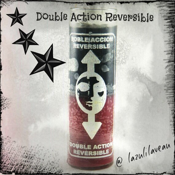 Double Action Reversible Candle by LazuliLaveau on Etsy