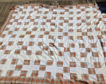 Vintage quilt top full size