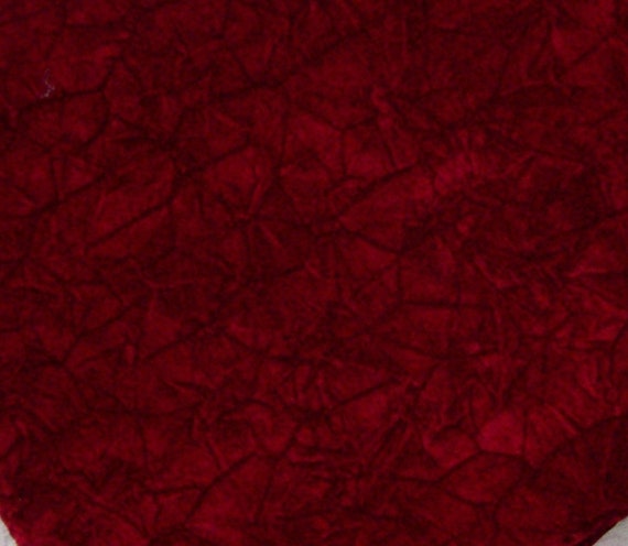 Red Crushed Velvet 54x66