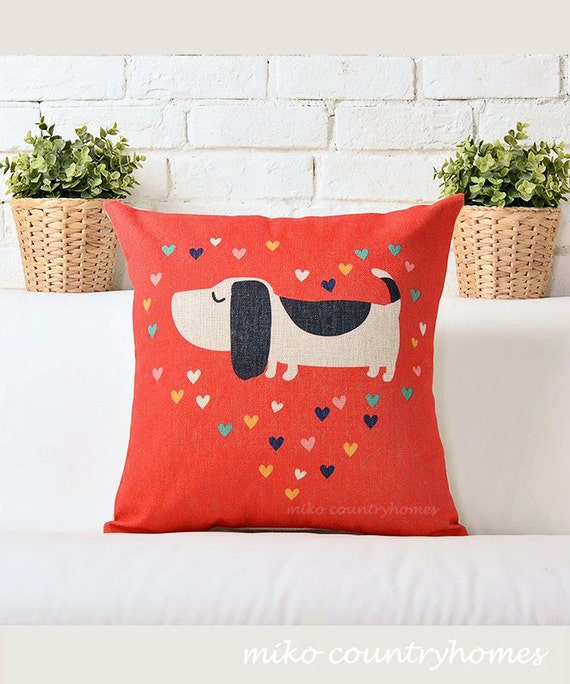 Throw Pillow Cover Fun Decorative Pillows by MikoCountryHomes