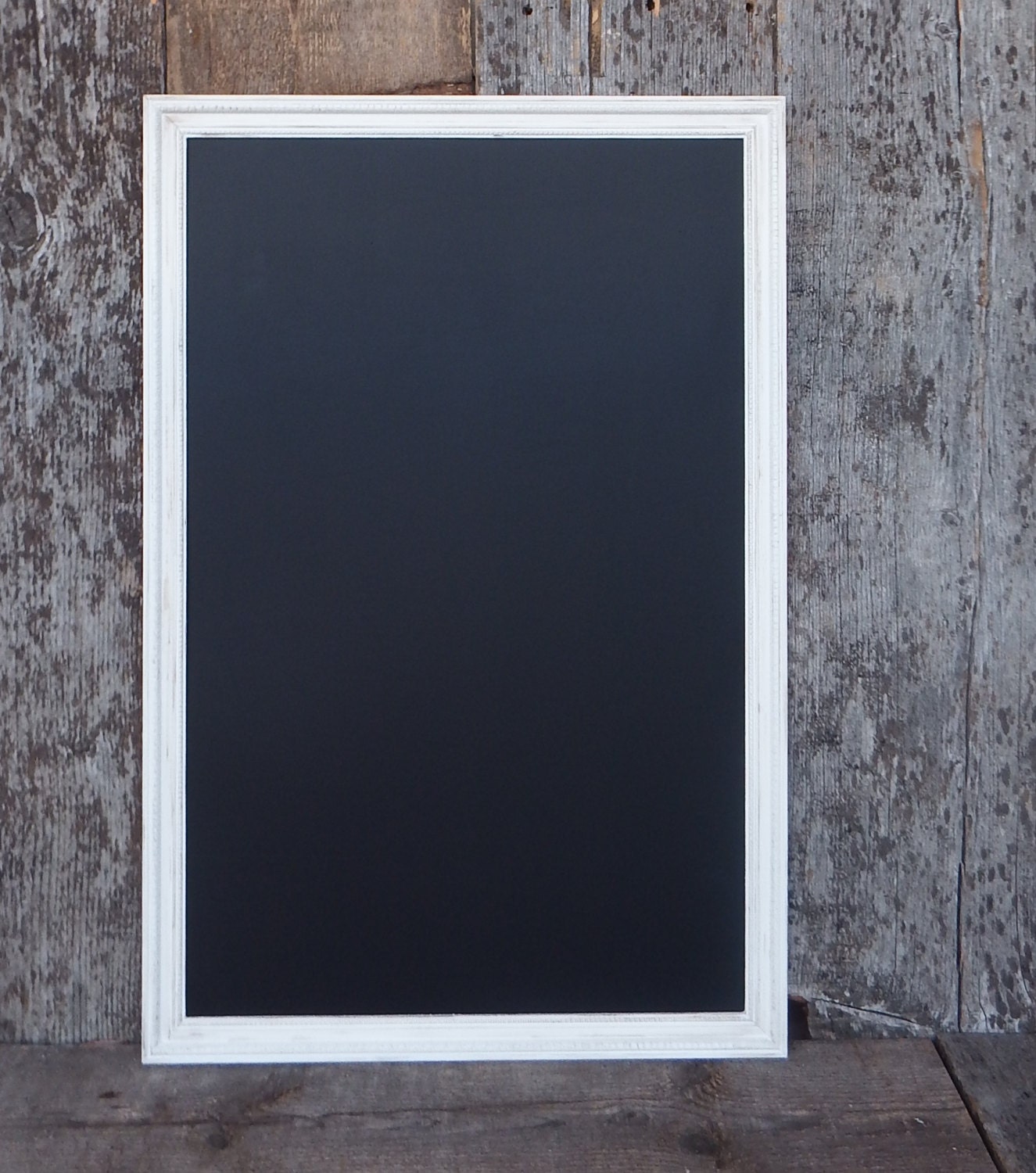 LARGE Framed Chalkboard Distressed by ItsnBitsnThings