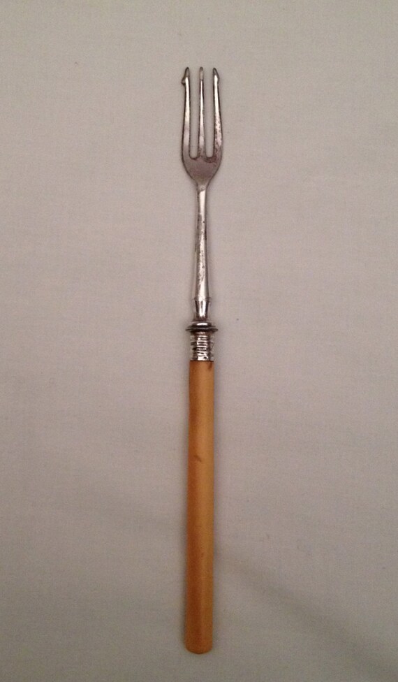 Reserved for Jeanie Antique English Pickle Fork. by MintandMaloo
