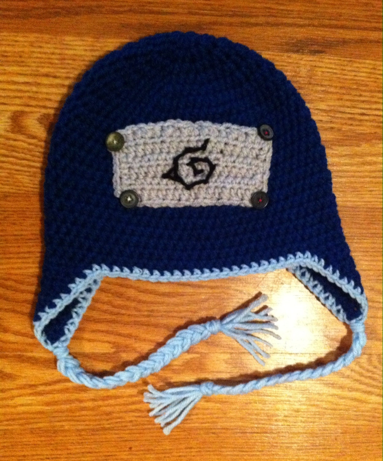 Naruto Crocheted Hat in Child and Adult Sizes