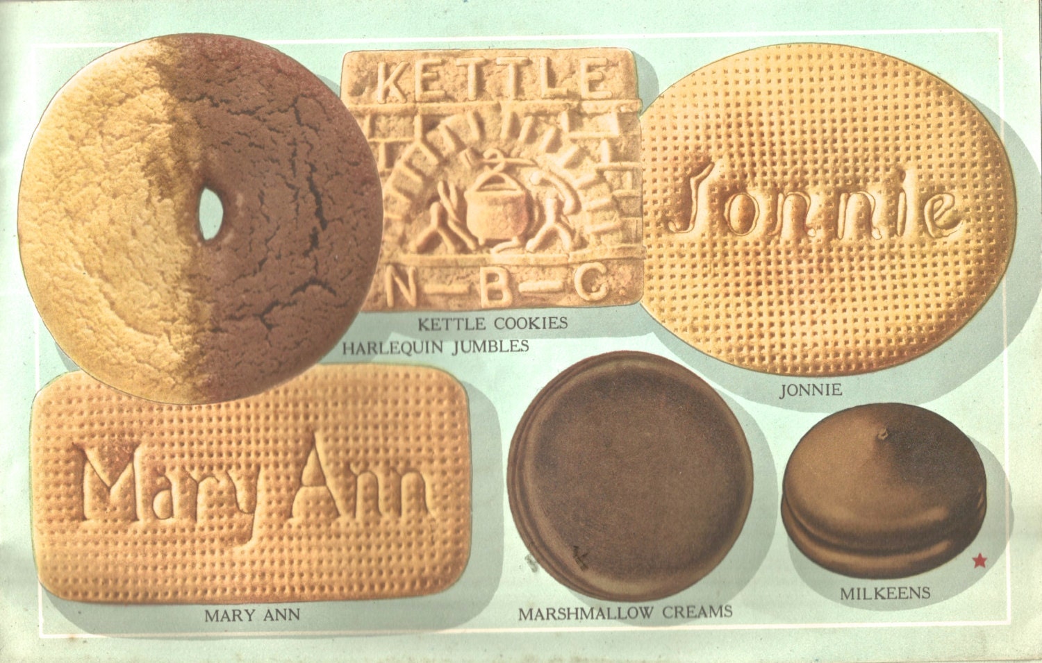 Vintage Nabisco Uneeda catalog advertising cookies digital