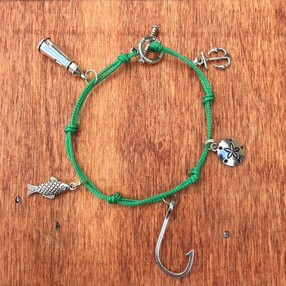 Items similar to Micro paracord charm bracelet on Etsy