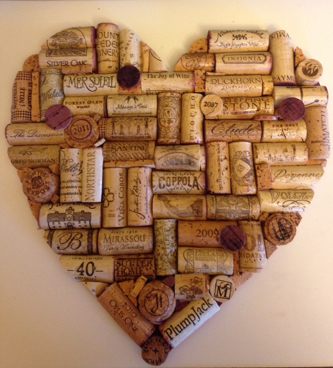 Wine Cork Heart