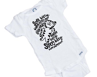 Soft Kitty Big Bang Theory Onesie ( or Tee Shirt ). Makes a Great Funny Shower Gift