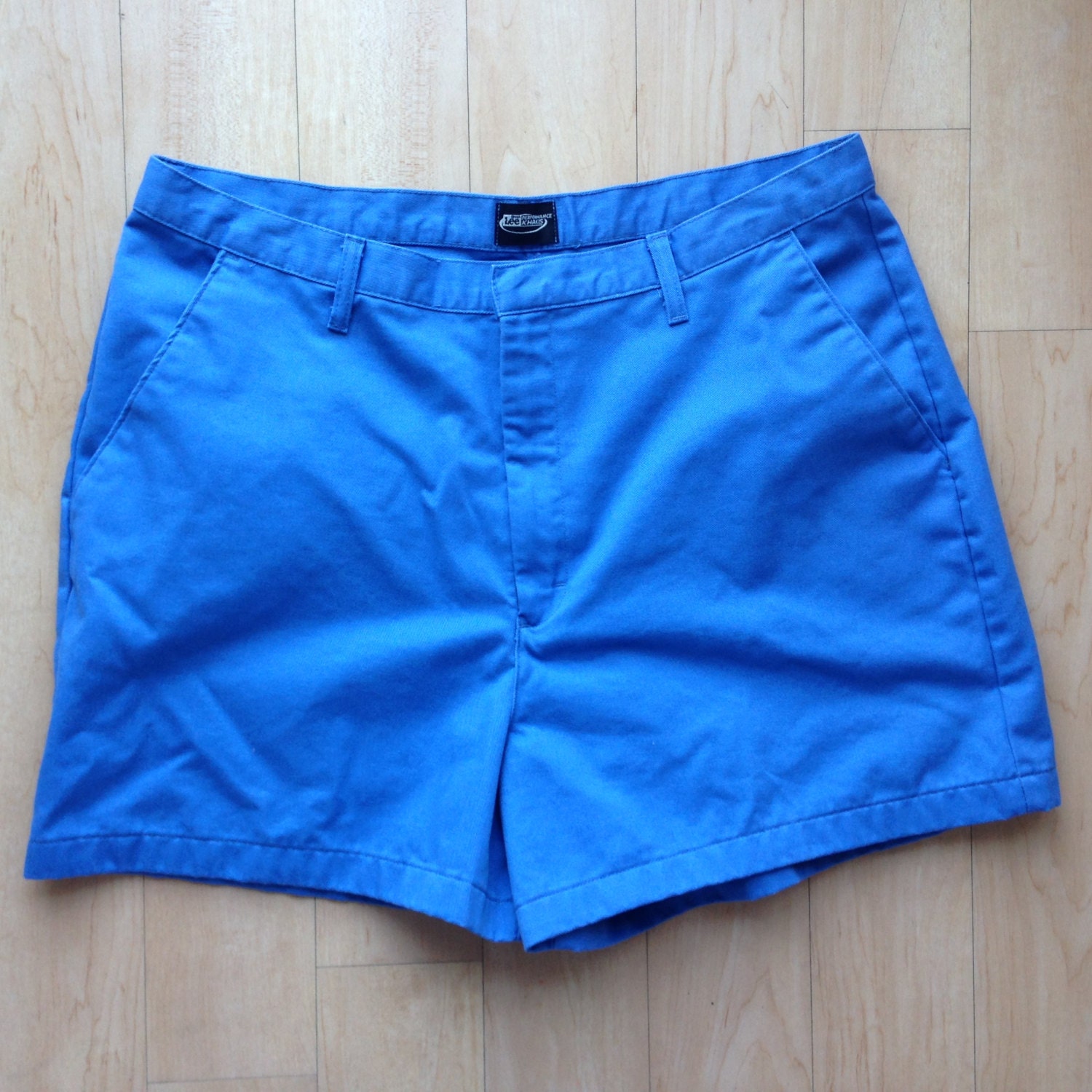 Vintage Blue Khaki Women's Shorts / Size 16 / Medium / Lee
