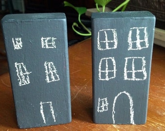 Chalkboard Building Blocks