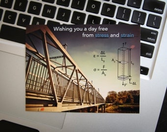 Printable Engineering Nerd Birthday Card