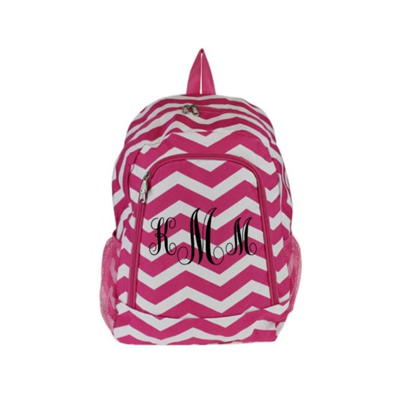 Personalized Book bag Monogrammed Book Bag by SoBlessedMonogrammed