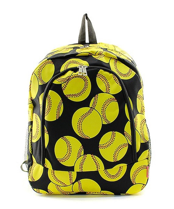 Personalized Backpacks Softball Backpack Embroidered