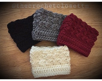 Handmade Boot Cuffs (1 pair) crochet boot cuffs | boot cuff