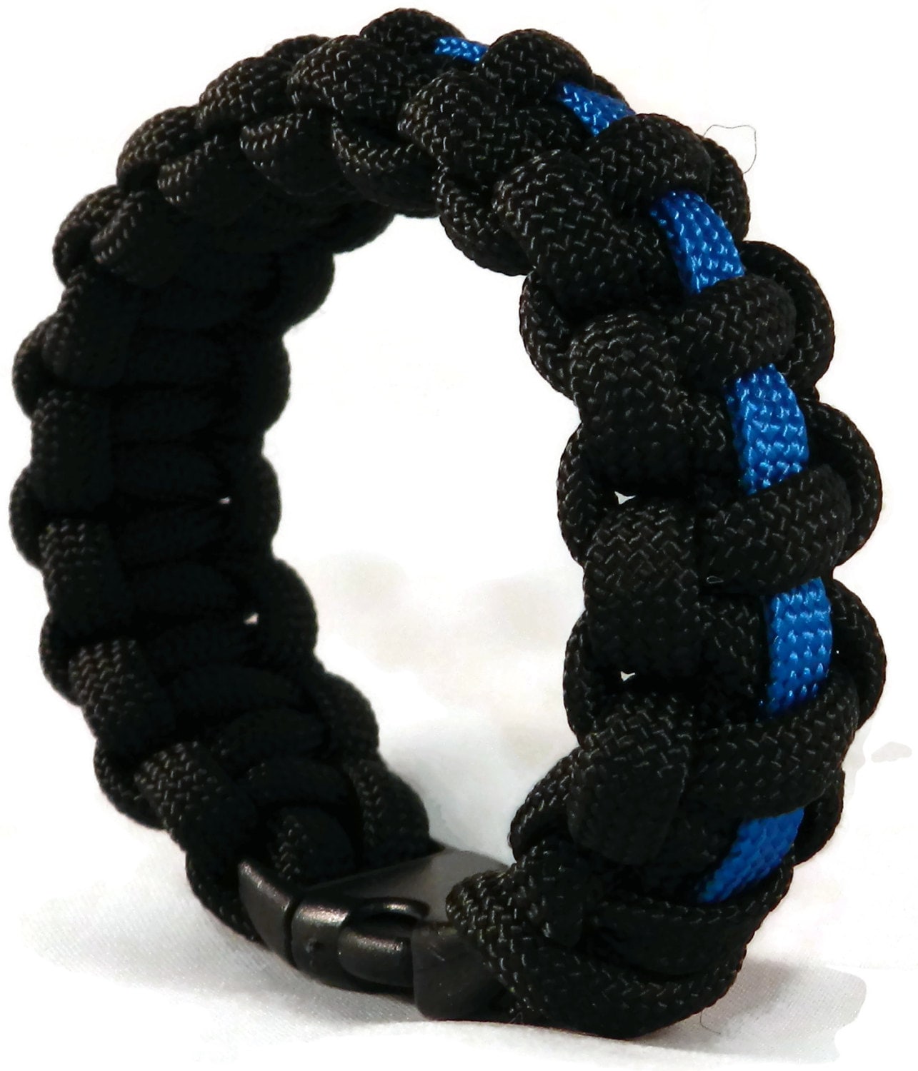 Police Officer bracelet Thin Blue Line Paracord Bracelet
