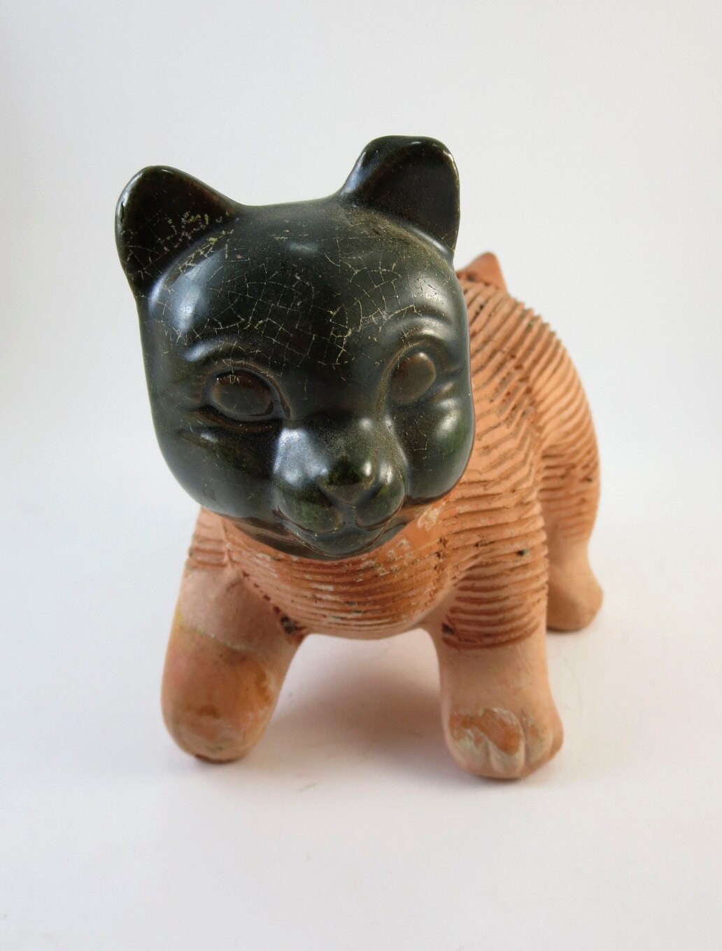 Vintage Chia Pet Seed Planter Cat Animal by VintageInquisitor