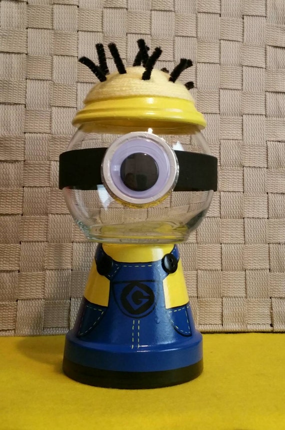  Minion  Inspired Candy  Jar 