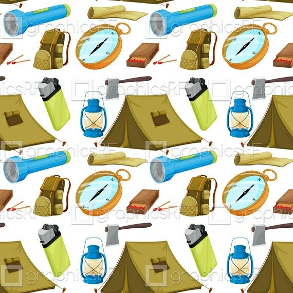 Items similar to various camping objects on Etsy