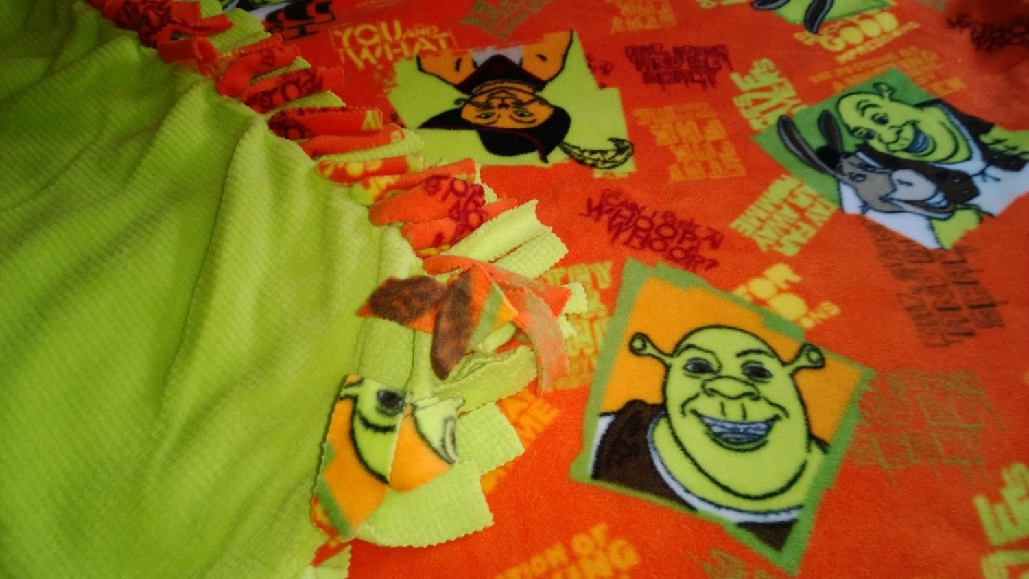 Shrek Fleece Blanket