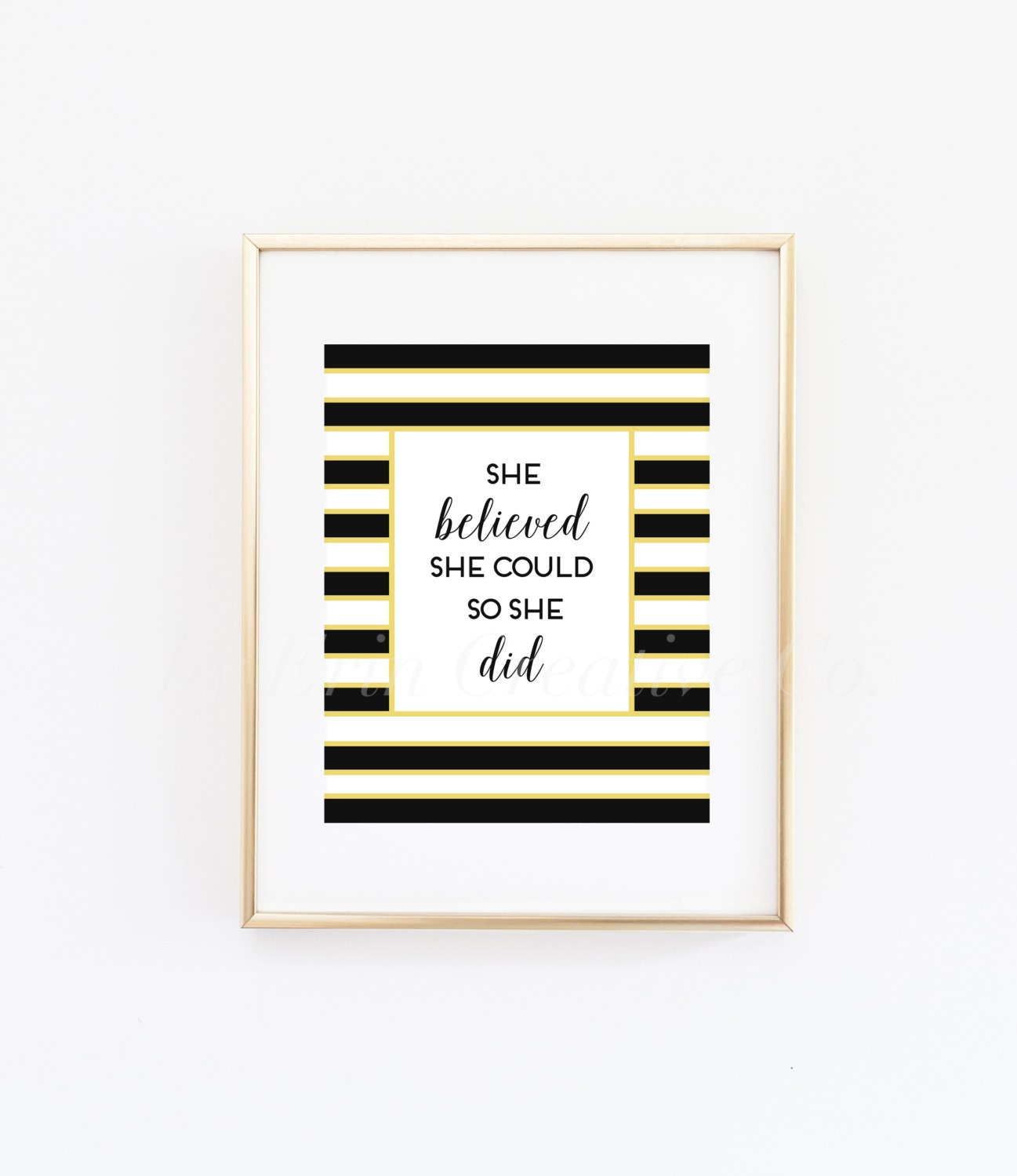inspirational quote 8x10 print motivational by byerincreativeco