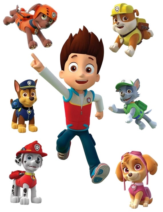 Paw Patrol Removable Wall Decals