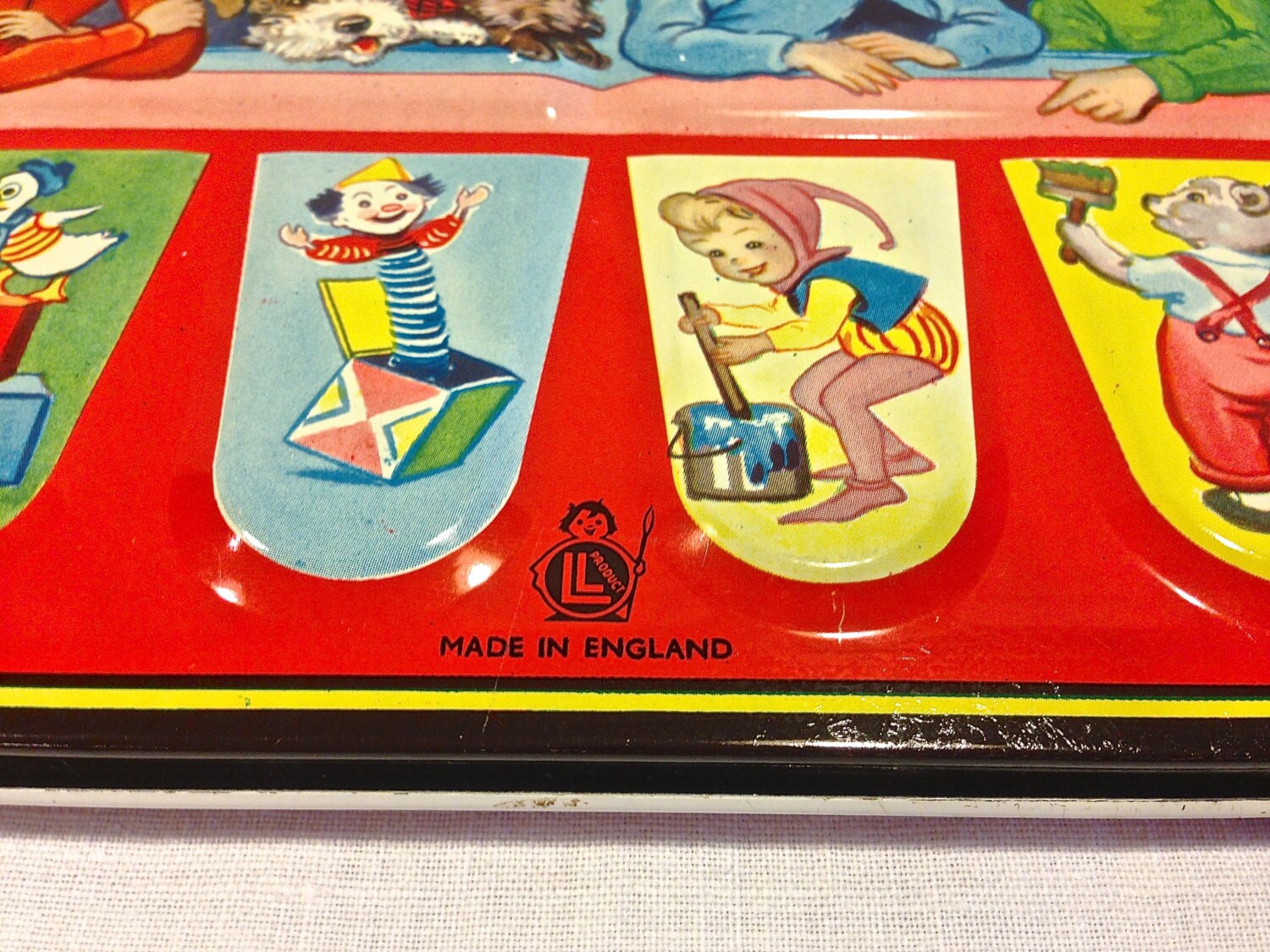 Metal Watercolor Paint Box, Made in England, Children's Water Colors