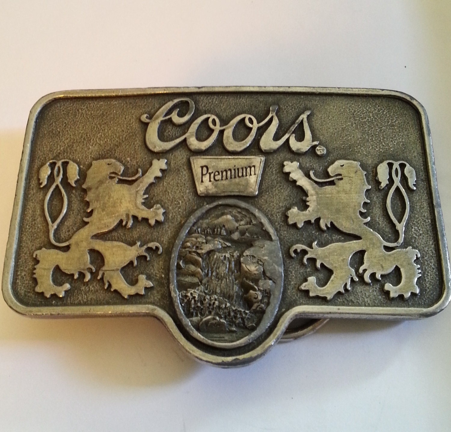 Vintage Coors Belt Buckle by MyOddOldStuff on Etsy
