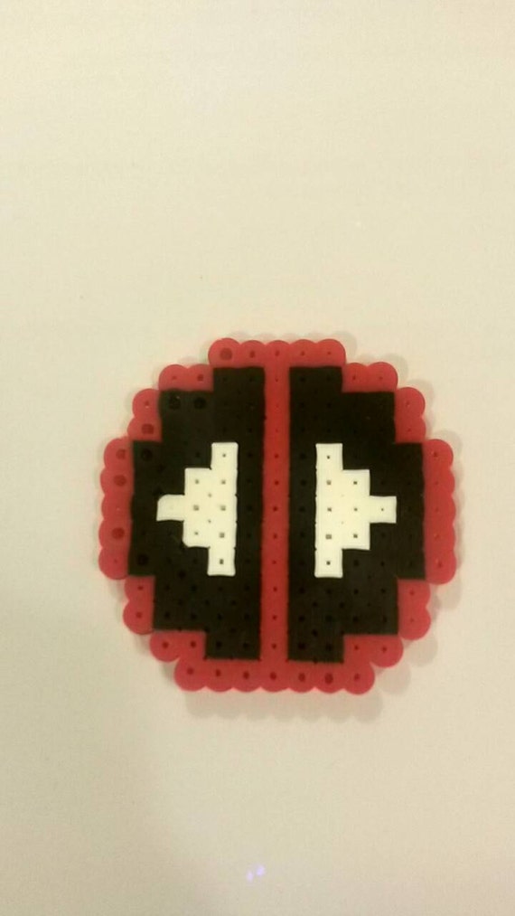 Deadpool 8-bit style perler