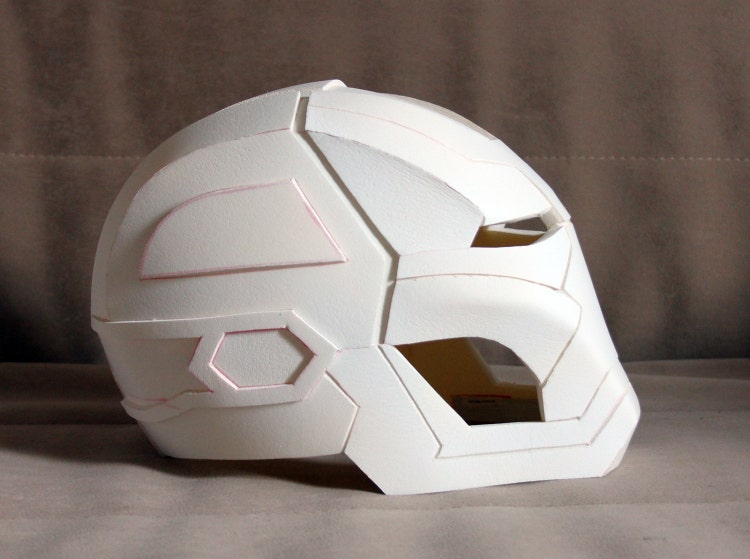 iron legion helmet pepakura