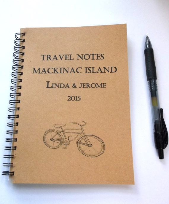 personalized 2015 travel journal mackinac by personalized 2015 travel journal mackinac by