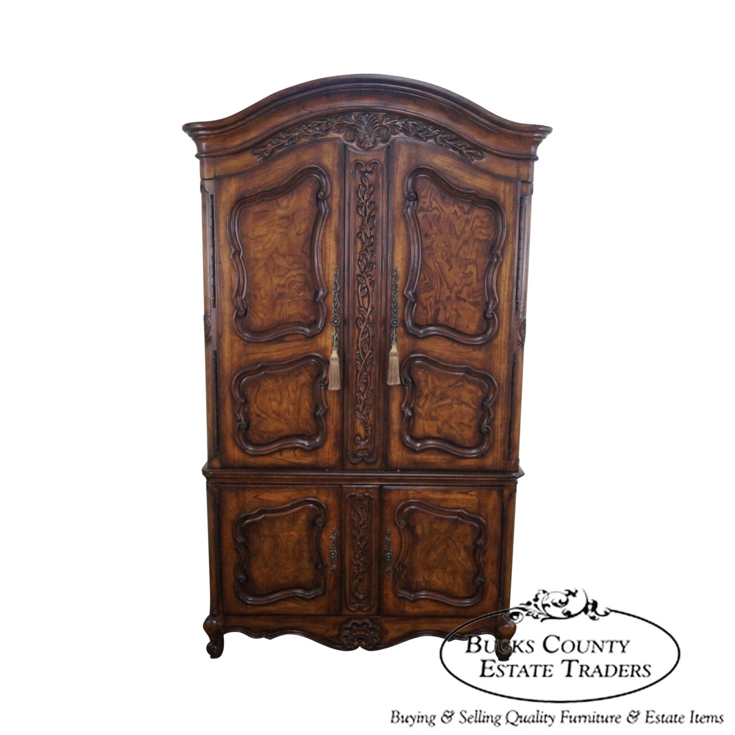 Schnadig Large French Louis XV Style Armoire Cabinet – Haute Juice