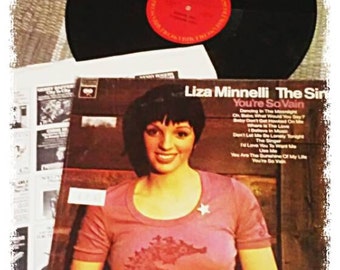 liza minnelli the singer lp youre so vain liza minnelli liza minnelli ...